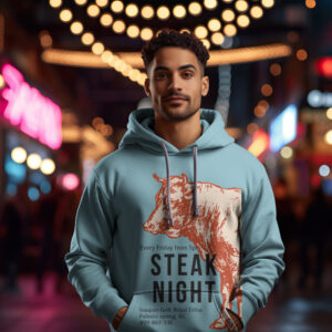 Sudadera “Steak Night”